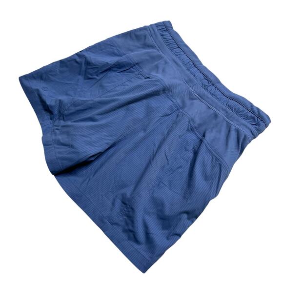Lululemon Women’s Blue Drawstring Athletic Shorts Size 4 Lightweight gym workout - Picture 10 of 13